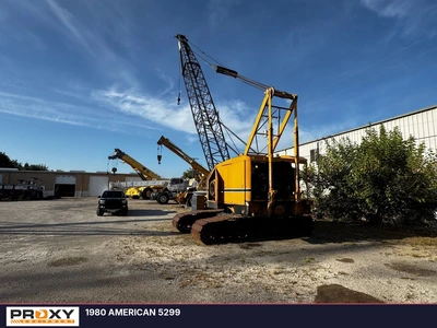 Used 1980 AMERICAN 5299 Crawler Cranes Texas US | Proxy Equipment #1455723