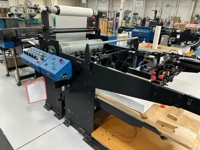 D&K 32150 Acculam High Speed Laminator with Accufeed 3210