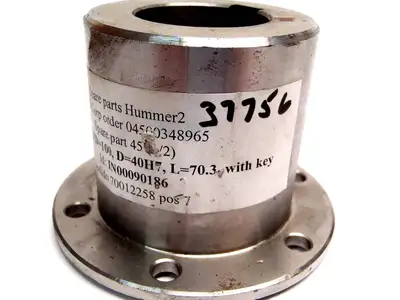 Used SD Corp Flange w/ Key 6885/1 FD 100 D 40H7 L 70.3 6 Bolt Miscellaneous Equipment (Metalworking) Michigan US | Maverick Industrial Sales #1396695