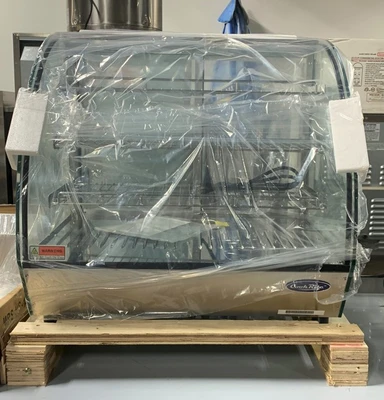 72-0169 Cook Rite CHDC-44 Countertop Full Service Heated Display Case