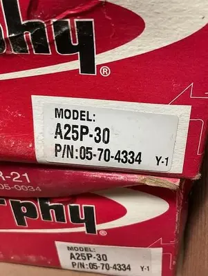USED FW MURPHY A25P-30