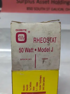 New | in-Stock OHMITE RJS4R0 Miscellaneous Equipment (Electrical & Power) | Surplus Asset Holdings #1198178
