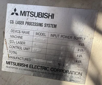 Used MITSUBISHI ML2512LXP Laser Cutters California US | Heavy Wall Consulting #1548323