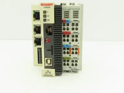 Beckhoff CX8090 Embedded PC Arm 9 Ethernet Switch 24V Digital Input