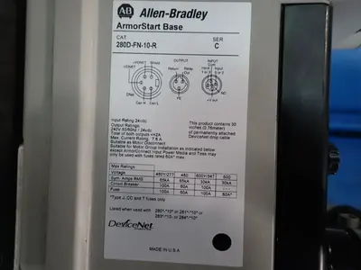 USED ALLENBRADLEY 280DF12Z10CGRW3P1