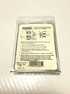 Ridgid 37865 HS Pipe Dies 3/8″ NPT 18 TPI-RH For 0R/11R/00R/111-R/12R/30A/31A Threaders