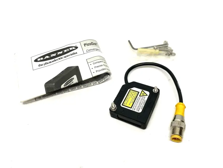 New | in-Stock BANNER PICODOT: CONVERGENT LASER SENSOR, FOCAL POINT: 102 MM 46289 Photoelectric Sensors Michigan US | Maverick Industrial Sales #1090138