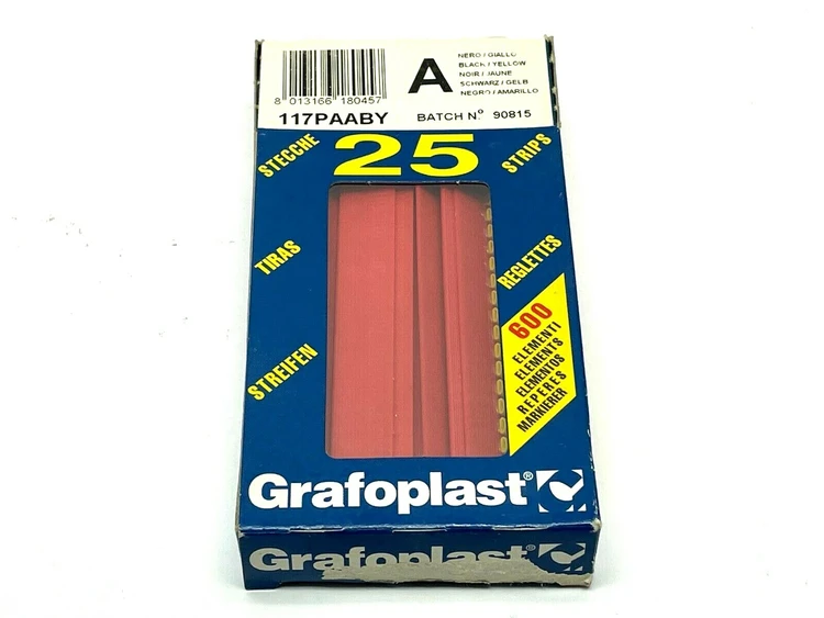 New | in-Stock Grafoplast 117PAABY Blank Label Michigan US | Maverick Industrial Sales #1401492