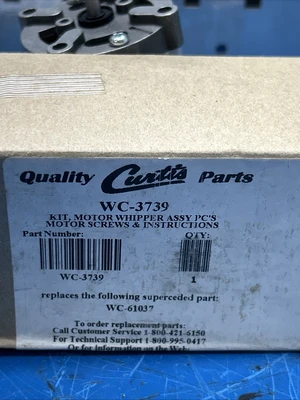 NEW Curtis WC-3739