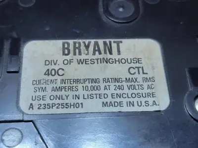 USED WESTINGHOUSE E-7819