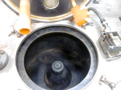 (5) Tolhurst 30 x 18 perforate basket centrifuges, rubber-lined.