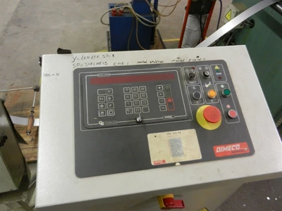 USED DIMECO DECOIL./ STRAIGHT LVD PUNCHPRESS + ROLLFORMING