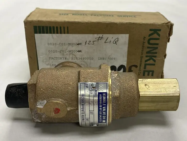 New | in-Stock KUNKLE 20-1 Pump & Valve Parts Ohio US | Surplus Asset Holdings #1233602