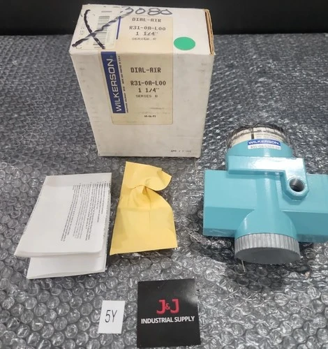 New | in-Stock Wilkerson R31-0A-L00 Air Pressure Regulators Indiana US | J&J Industrial Supply #520045