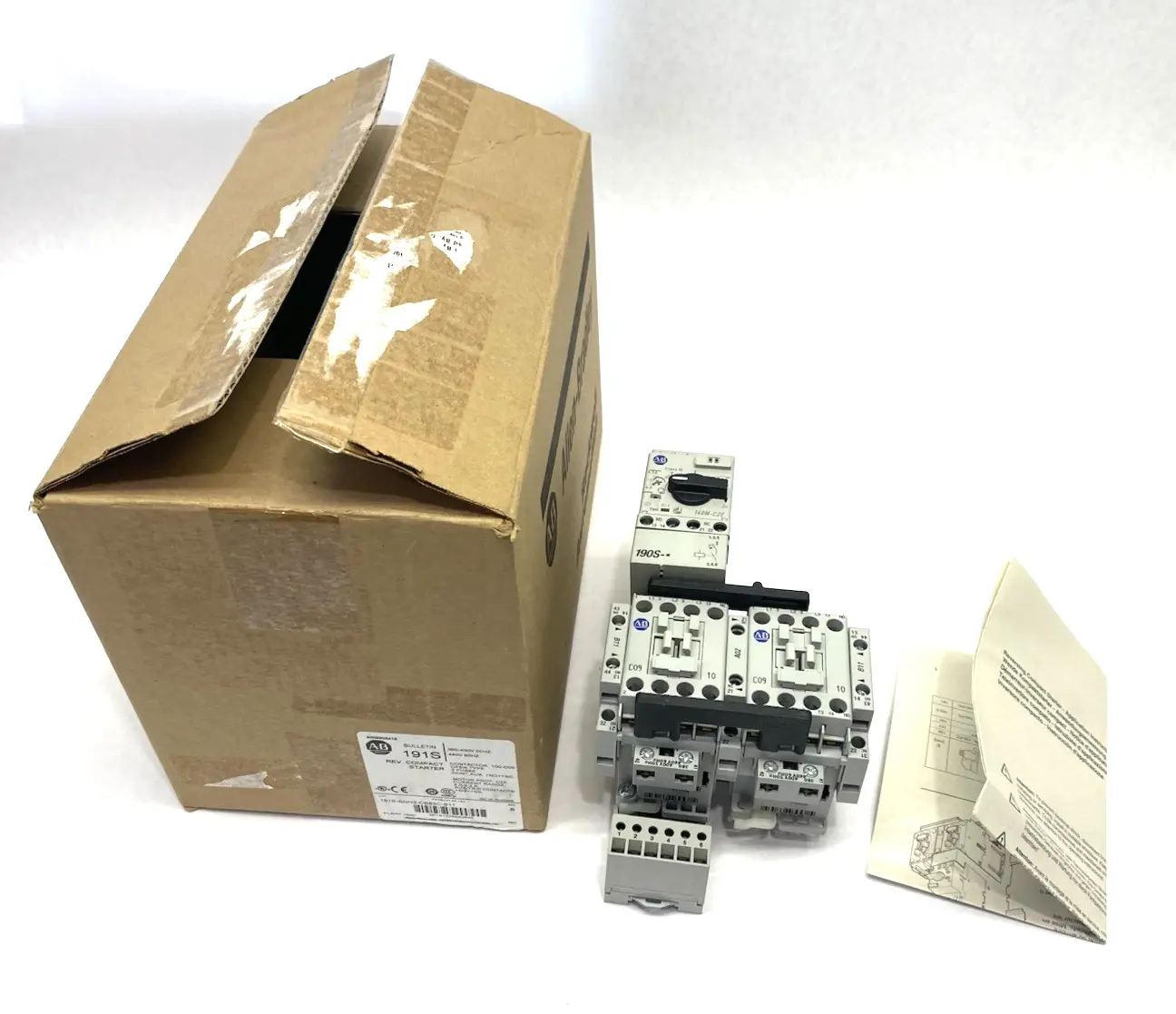 New | in-Stock Allen-Bradley Ser. B Compact Reversing Motor Starter 3PH Industrial Controls Michigan US | Maverick Industrial Sales #1390697