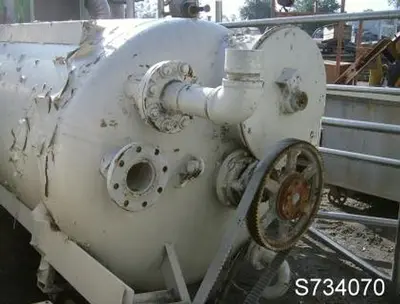 Tank, 600 Gallon, C/st, 4' x 6', DT/CB, Agit, Less Drive #S734070