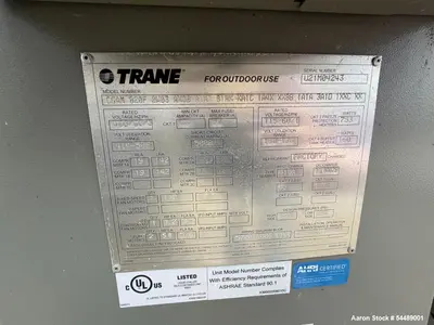 Used TRANE CO CGAM Chillers Illinois US | Aaron Equipment #1130442