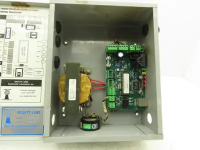 Mighty Lube PCS-17C Chain Lubricator Pump Monitor Control Panel 120V