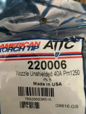 American Torch Tip 220006 Ext. Nozzles