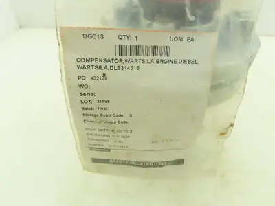 Stenflex Type AS Rubber Expansion Joint Compensator 1" Flange DN25 DLT314316