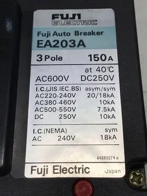 USED FUJI ELECTRIC EA203A-150