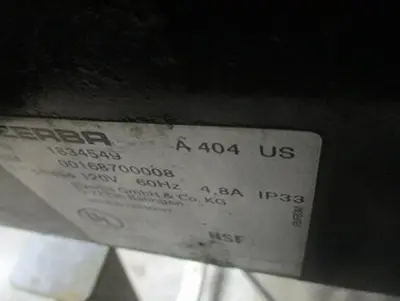 USED BIZERBA A404