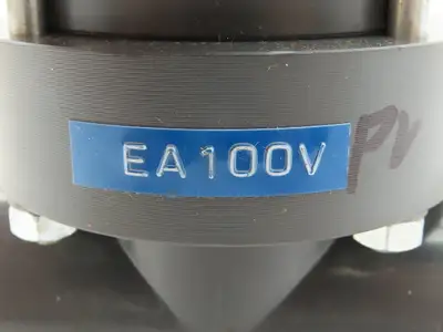 Plast-o-matic EA100V 1" Shutoff Valve Double Action Pneumatic Powered