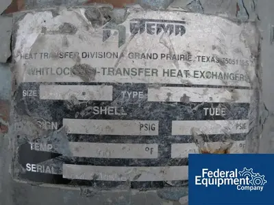 USED Ketema Ketema Heat Exchanger, C/S, 210/200#