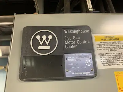 Five Star Double-Sided Motor Control Center (MCC), 600V Max., 1000A, 12 Buckets