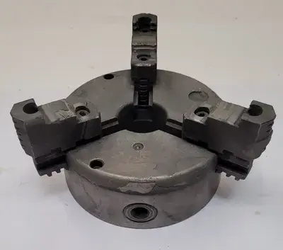 USED BISON 6 INCH - 3 JAW CHUCK