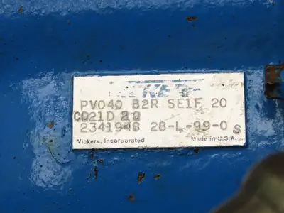 Eaton Vickers Hydraulic Power Unit 45 Gallon 19 GPM 3000PSI 20Hp 230/460V 3Ph