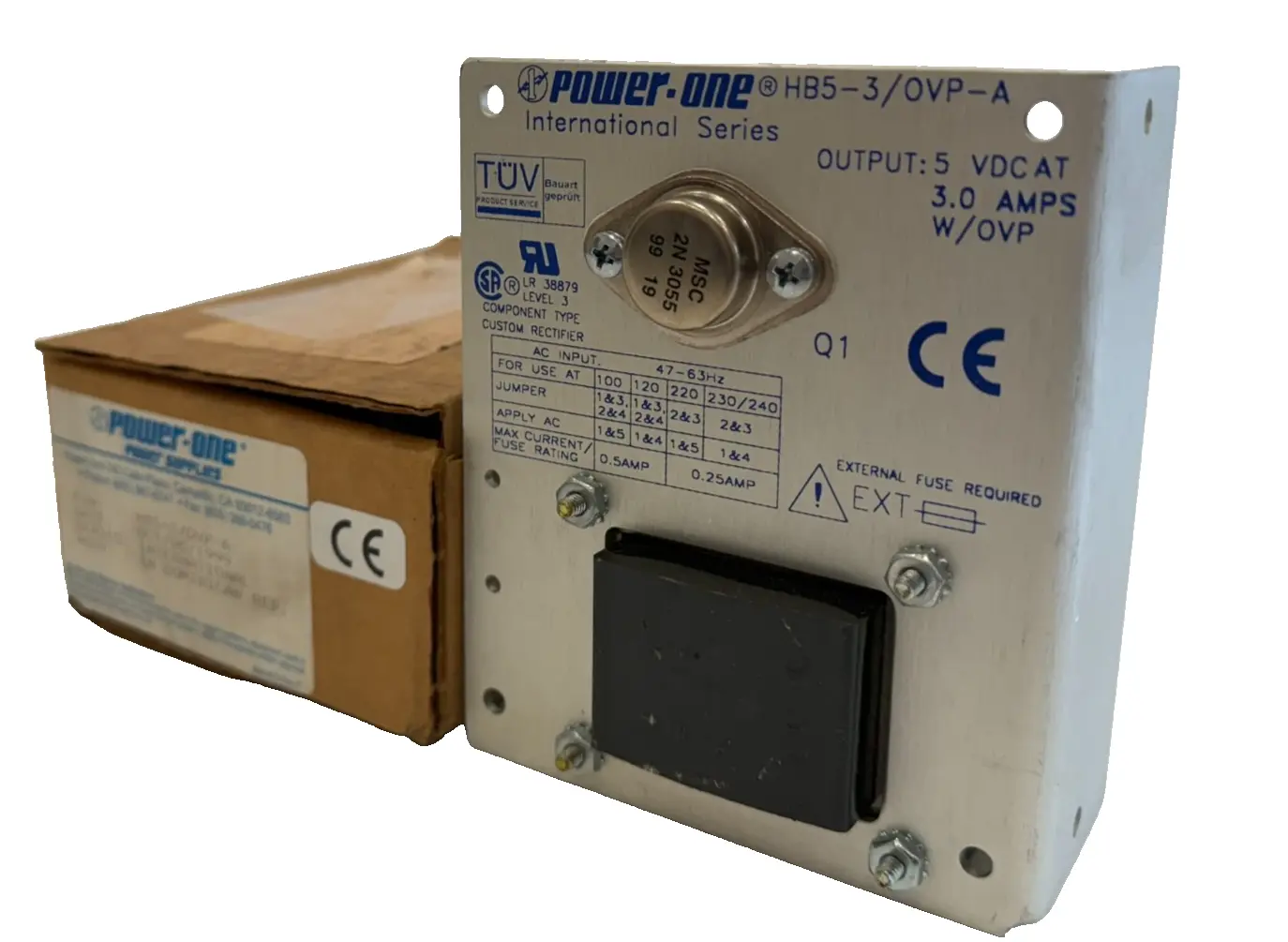 NEW POWER-ONE HB5-3/OVP-A POWER SUPPLY HB53OVPA