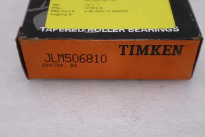NEW OPEN BOX Timken JLM506810 Tapered Roller Bearing Cup STOCK K-3989CC