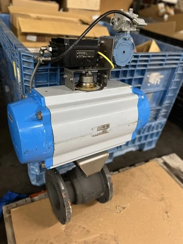 Jamesbury 6" Valve DN150 316SS wirh actuator Metso Fisher
