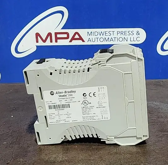 Used ALLEN-BRADLEY 1783-US08T Network Switches Michigan US | Midwest Press and Automation #633671