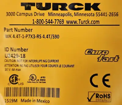 USED TURCK S90
