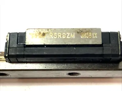 USED THK 2X LINEAR GUIDE BLOCK W/ 190MM RAIL