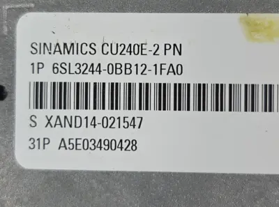 Used SIEMENS 6SL3244-0BB12-1FA0 PLC Processors South Carolina US | Palmetto Automation #1519392