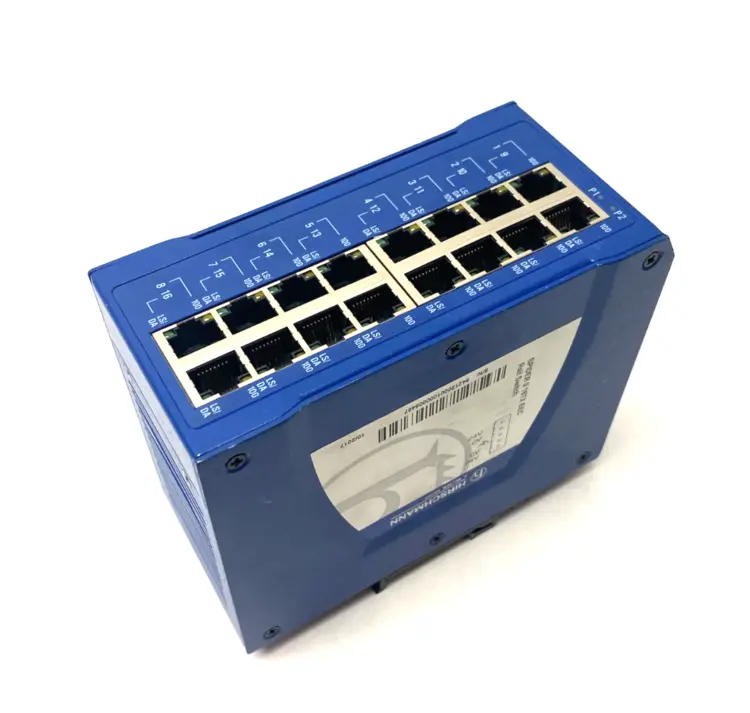 Used BELDEN HIRSCHMANN INDUSTRIAL ETHERNET RAIL SWITCH Relays & Switches | Maverick Industrial Sales #1108576