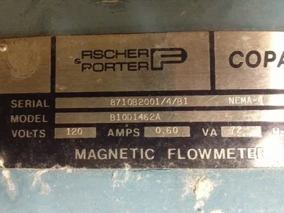 Fisher Porter 10"-150 Magnetic Flowtube