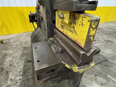 50 TON PIRANHA MODEL #P50 HYDRAULIC IRONWORKER: STOCK #23214