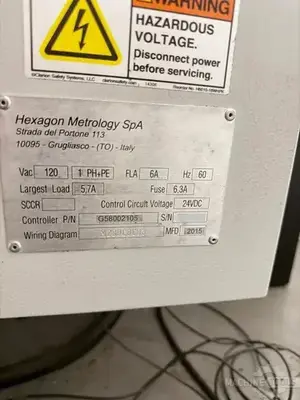Used 2015 HEXAGON 7.10.7 SF Coordinate Measuring Machines Arizona US | KD Machinery #1310862