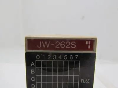 Sharp JW-262S DC output module 5/12/24VDC 64 points out 0.1A Sink Output