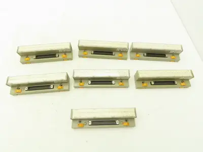 Toyogiken PCN7-4F40 Interface Terminal Block 40-Pin 24V 0.5A DIN Rail Lot of 7