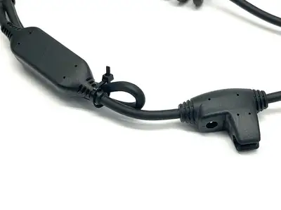 Used KEYENCE Rev. A Communication Cable for HR-100, Curled Type 3m Misc Electrical & Power Parts Michigan US | Maverick Industrial Sales #1395759