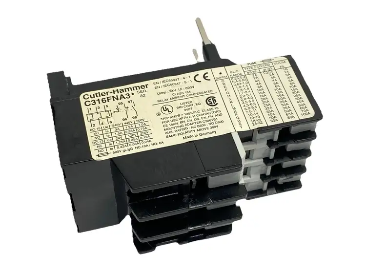 Used CUTLER HAMMER SER A2 THERMAL OVERLOAD RELAY 2.2-3.1A 690V Relays & Switches Michigan US | Maverick Industrial Sales #1090709