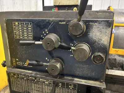 14" X 40" CLAUSING METOSA MODEL #C1440 TOOLROOM ENGINE LATHE, 1-5/8": YOBRO #23849