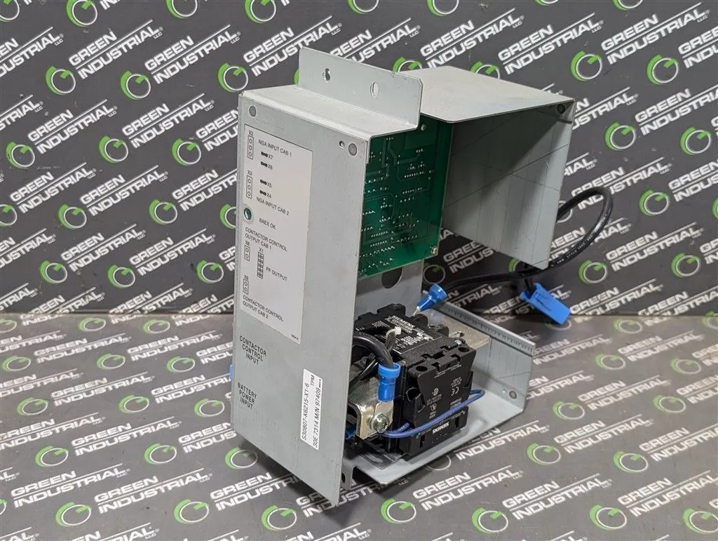 Siemens S30807-K6215-X1-6 Contactor Control Panel Assembly Used