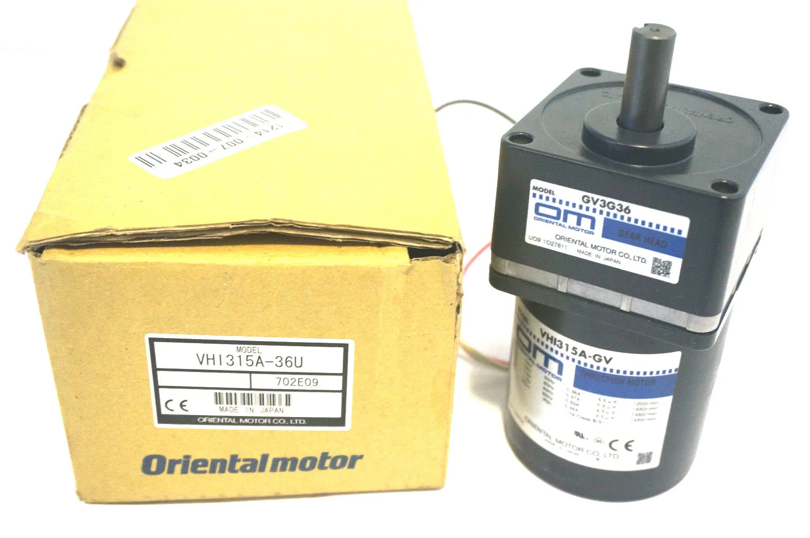 NEW ORIENTALMOTOR VHI315A-36U INDUCTION MOTOR VHI315A36U