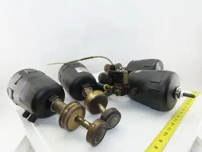 Butrkert 00462560 Pneumatic Assembly for Angle Valve Parts or Repair Lot of 4